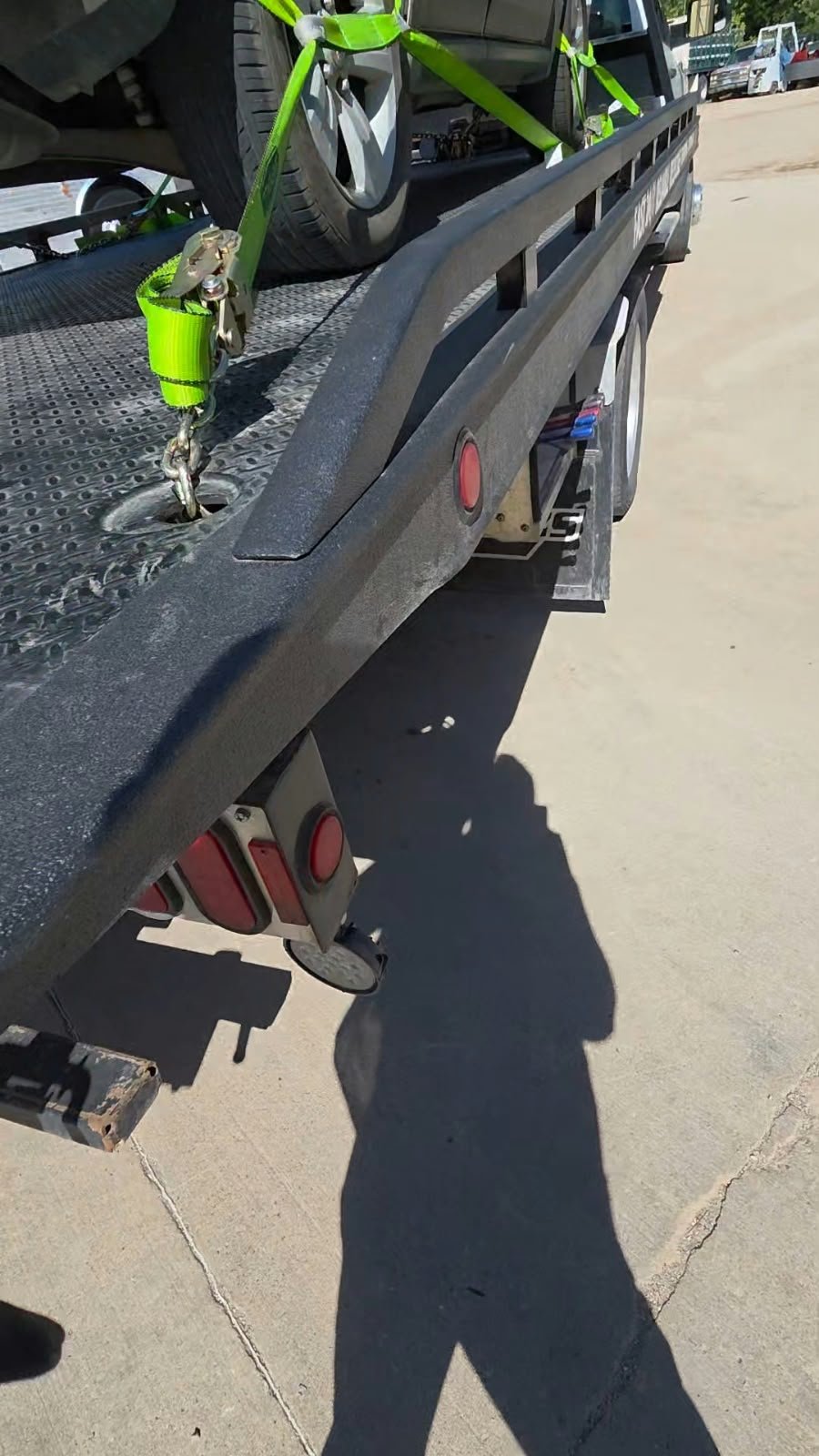 Rescue Towing LLC vehicle and towing work